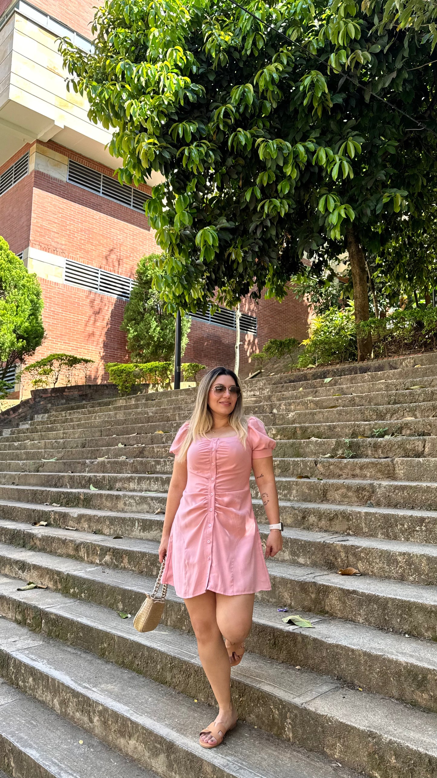 Vestido BIANCA Color Rosa