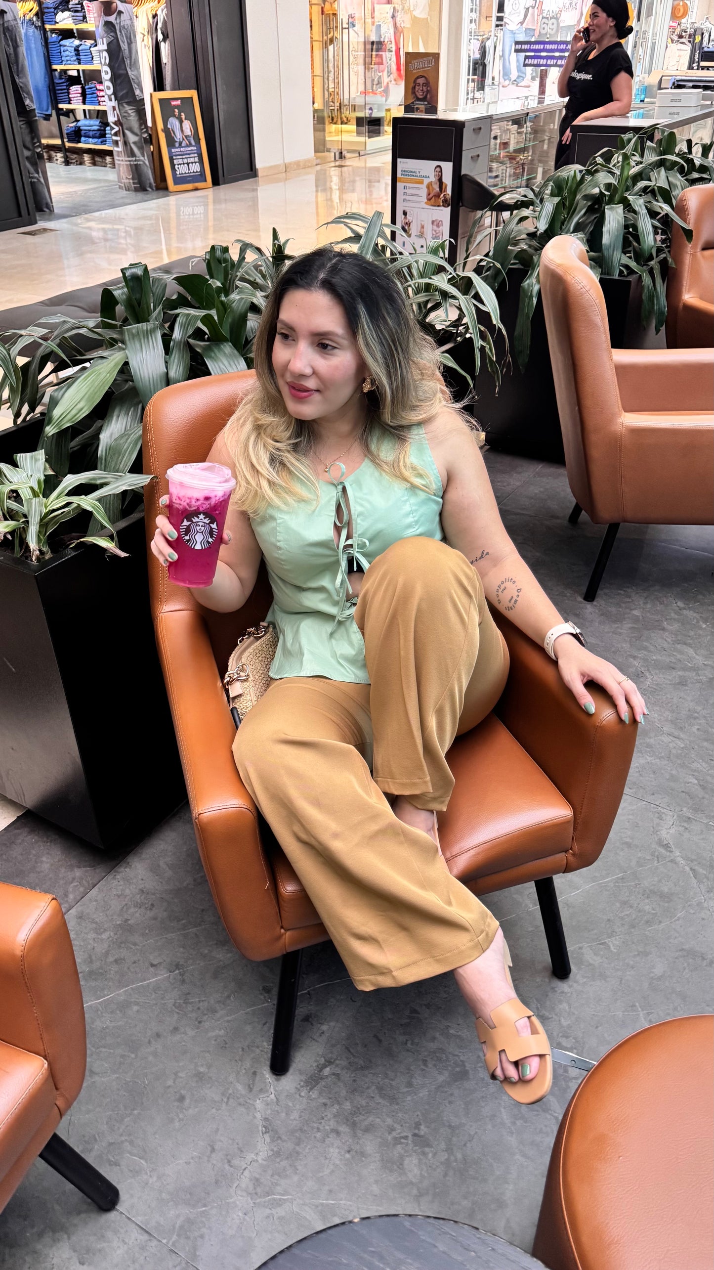 Blusa EMI Color Verde