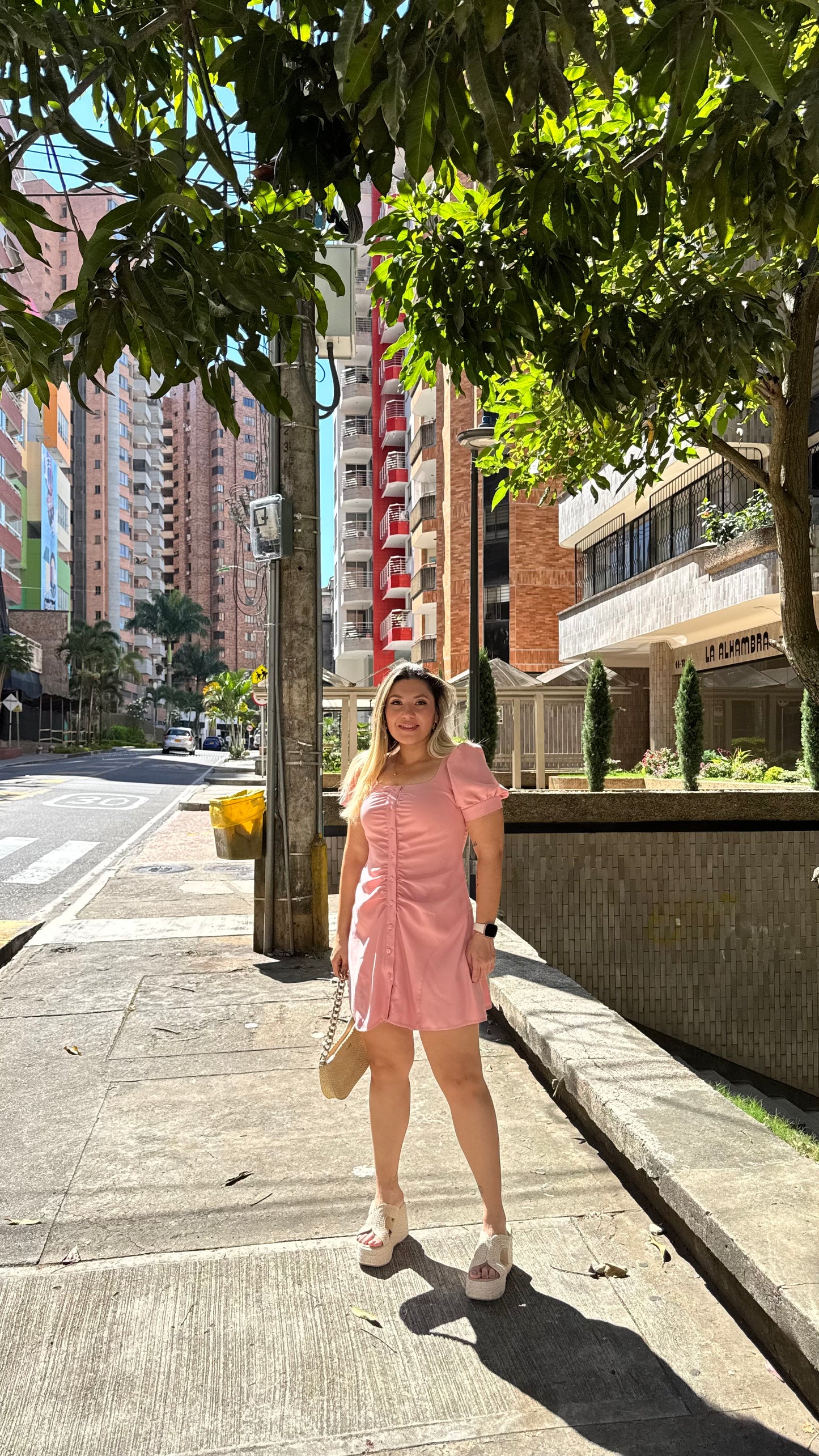 Vestido BIANCA Color Rosa