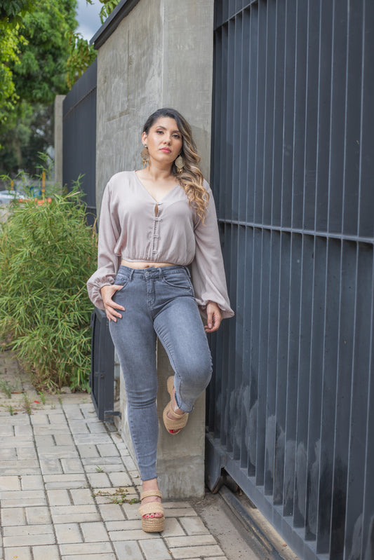 Blusa SARA Color Tierra