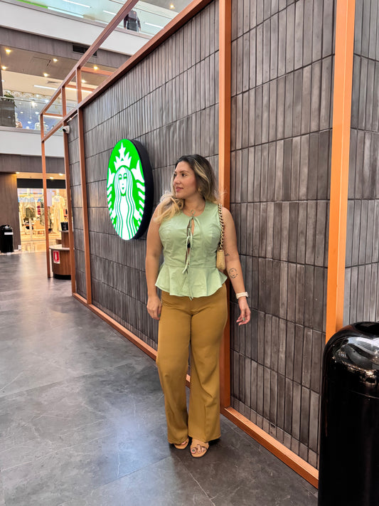 Blusa EMI Color Verde