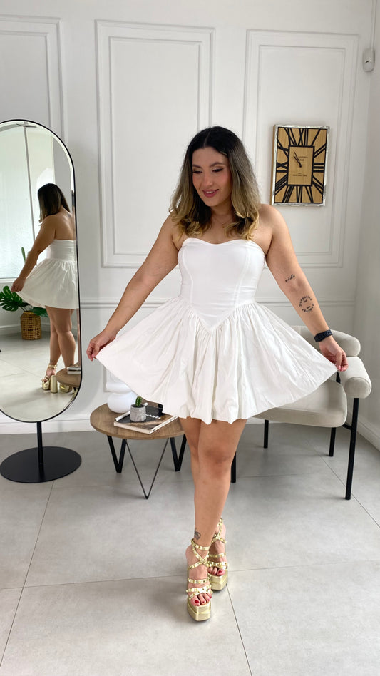 Vestido ARENA Color Blanco