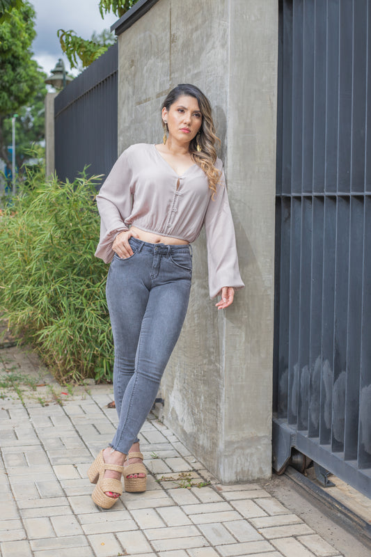 Blusa SARA Color Tierra