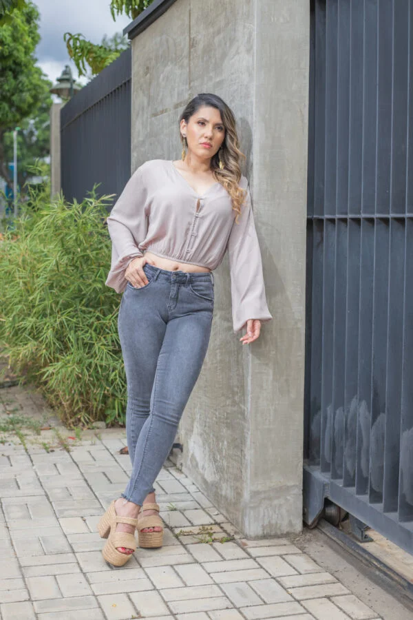 Blusa Sara Color Tierra
