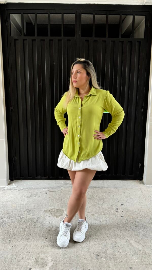 Camisera Color Verde - Image 2