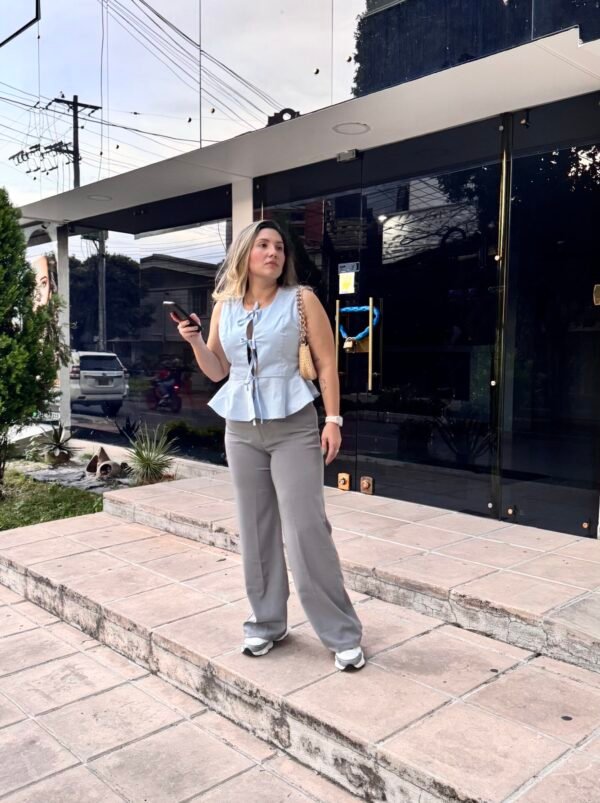 Pantalón ELA Color Gris